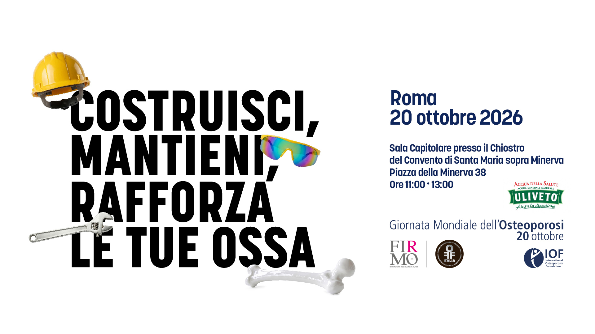 GIORNATA MONDIALE DELL’OSTEOPOROSI 2026