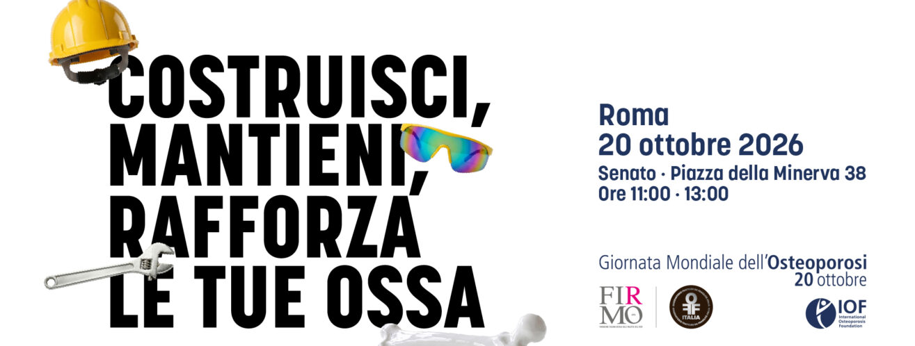 GIORNATA MONDIALE DELL’OSTEOPOROSI 2026