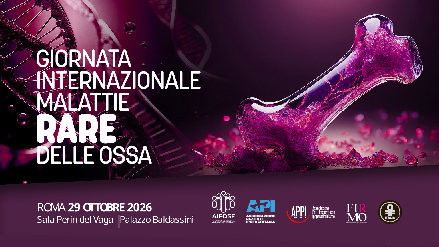Giornata Internazionale Malattie RARE delle Ossa 2026